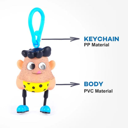 🔥Summer Hot Sale Promotion-49% OFF😆-Fidget Pimple Popper Keychain Toy