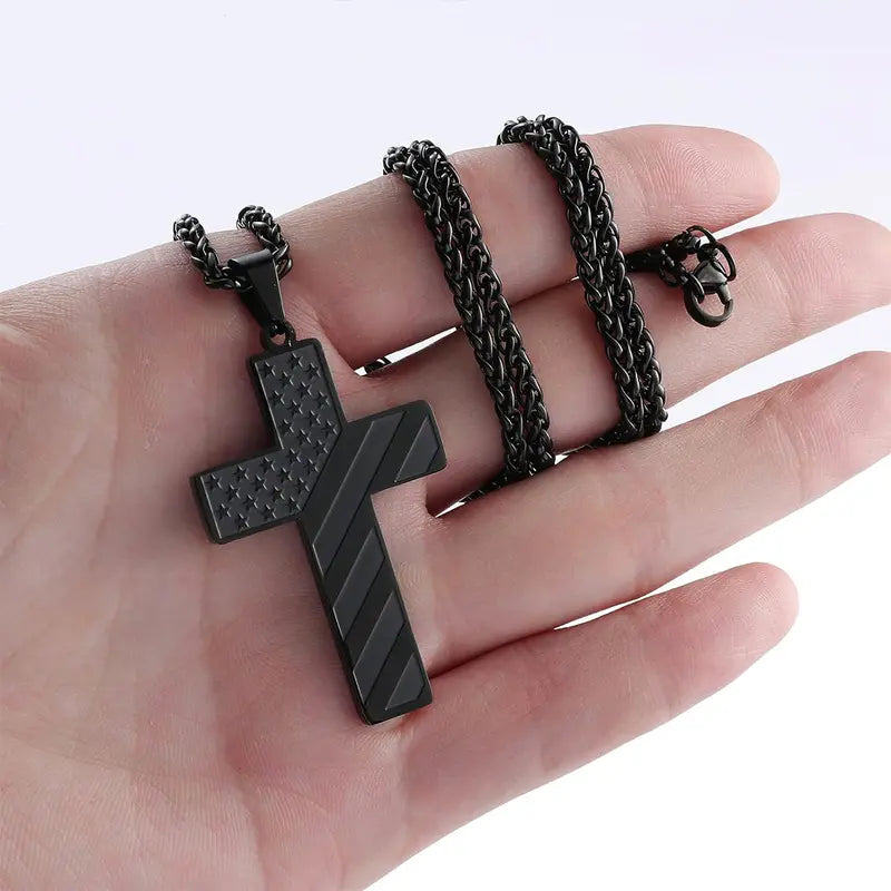 ✝️ Stainless Steel Cross Necklace
