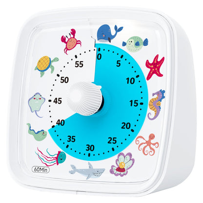 ⏰Limited 50% Discount！Cute Cartoon Visual Timer For Kids Time Management