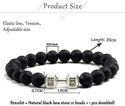 🔥HOT SALE🔥Buy 1 Get 1 Free--Dumbbell Bracelet🎁