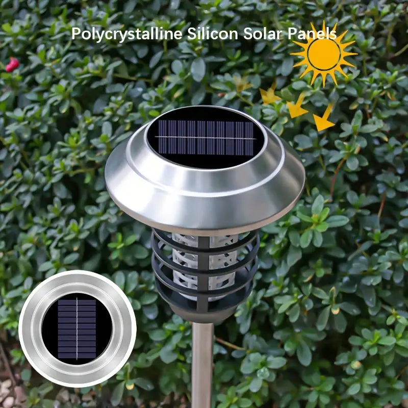 🔆 Solar-Powered Bug Zapper Lights
