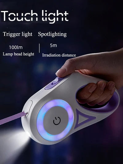 🐶Retractable Luminous Dog Leash✨