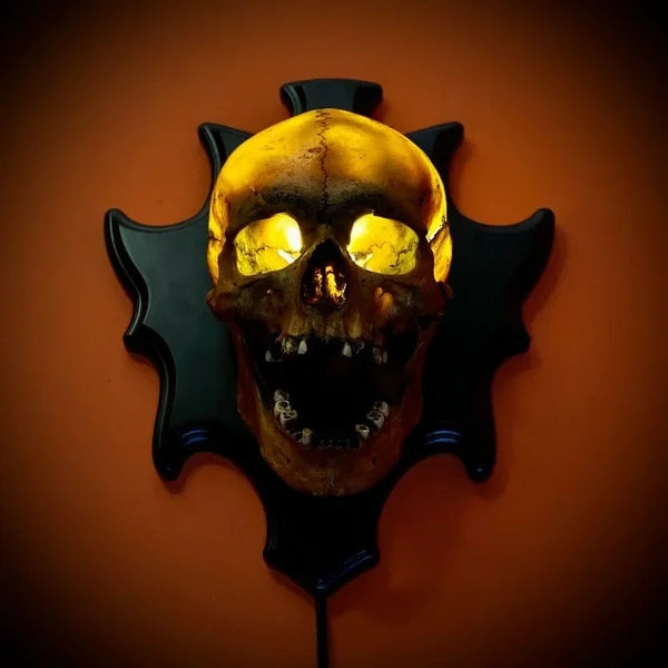 💥Halloween Hot Sale💀Skull lamp“Singing head”night light💥