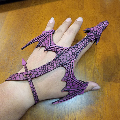🐉Leather Hand Dragon Bracelet