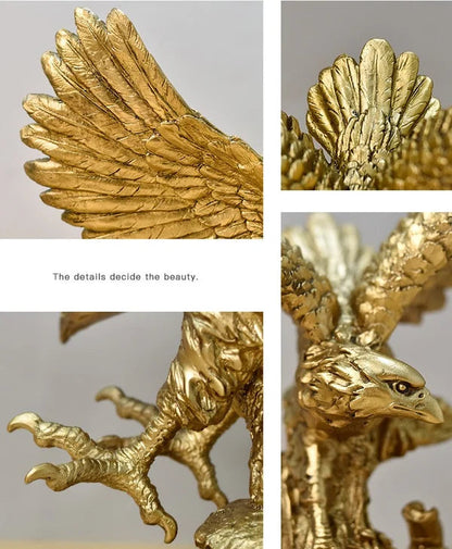 🦅 HOT SALE 49% OFF🔥The perfect memorial gift - Brave Eagle Soaring Statue🦅