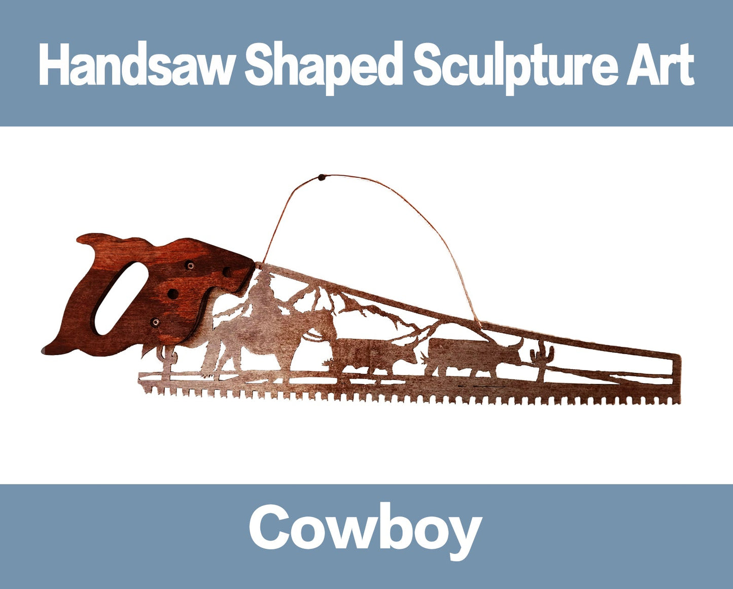 ✨Father‘s Day Hot Sale 49% OFF-- Handsaw Shaped Sculpture Art