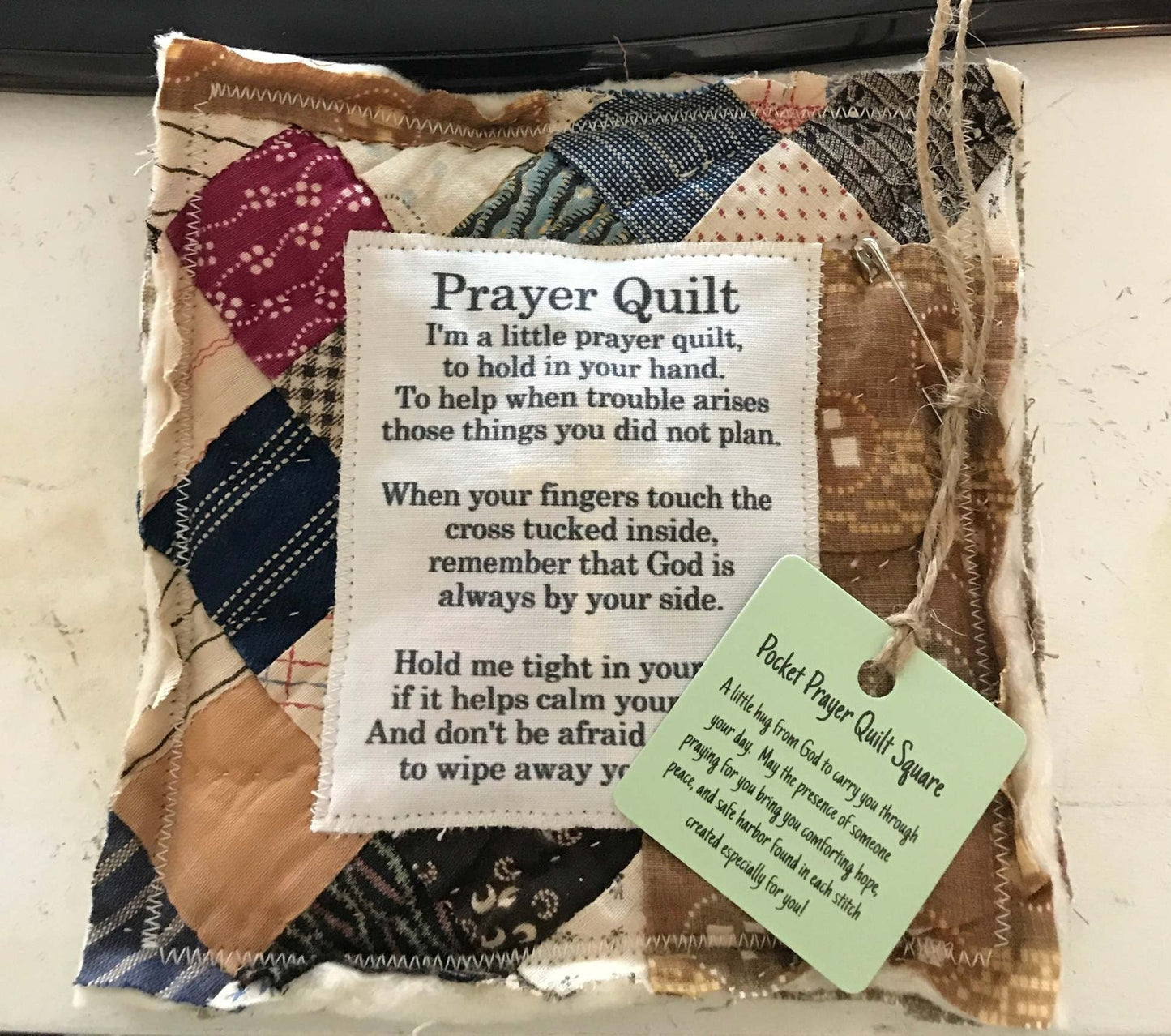 💖🎁2026 Mother's Day Gifts 50% Off--✝️Prayer Quilt with cross inside🥰