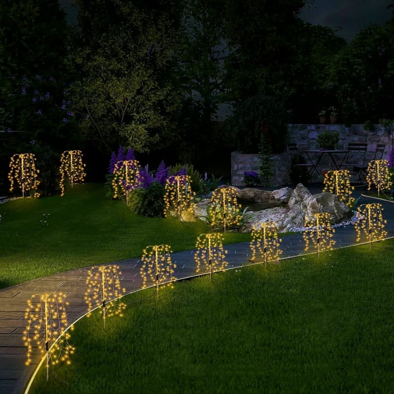 🔥LAST DAY 49% OFF🎁Waterproof Solar Garden Lights Outdoor Decor