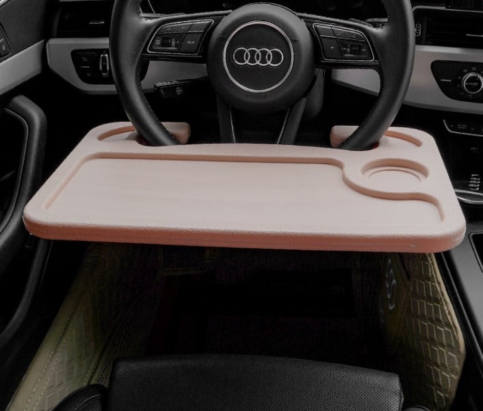 Multifunctional Steering Wheel Dining Table