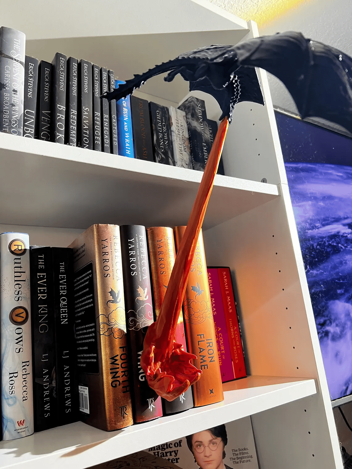 Dragon Flame Book Nook❤BUY 2 FREE SHIPPING