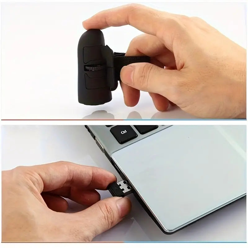 🔥🔥Hot Sale - 49% OFF - 🌟Creative Wireless Finger Lazy Mouse