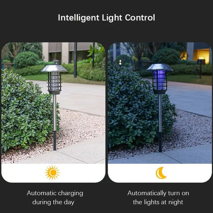 🔆 Solar-Powered Bug Zapper Lights