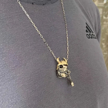🐸Frog Warrior Necklace
