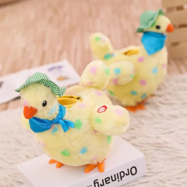 🎅Christmas Hot sale -🎁 Electric crazy plush chicken