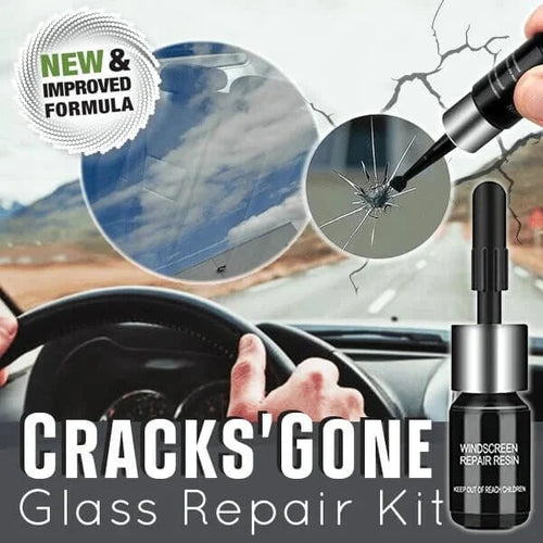 ⏳Limited Time Sale 49% OFF🎉Cracks'Gone Glass Repair Kit 👍