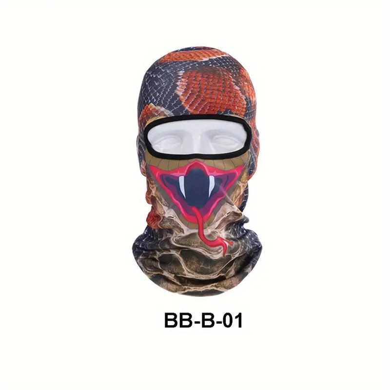 🤣Funny Men's 3D Animal Balaclavas Hat With UV Protection