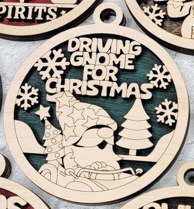 🥳Fun Christmas Pun Ornament Bundle Package 🎄Christmas Tree Hanging Decoration
