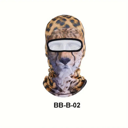 🤣Funny Men's 3D Animal Balaclavas Hat With UV Protection