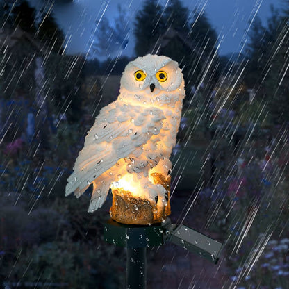 🔥Hot Sale🔥Waterproof Solar Owl Light – LED Pathway Light for Lawn, Garden & Outdoor Decor