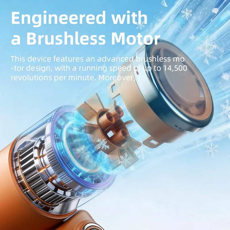🌬️ Mini Portable Handheld Clip Fan – 3-in-1 Rechargeable 3000mAh Battery 🔋