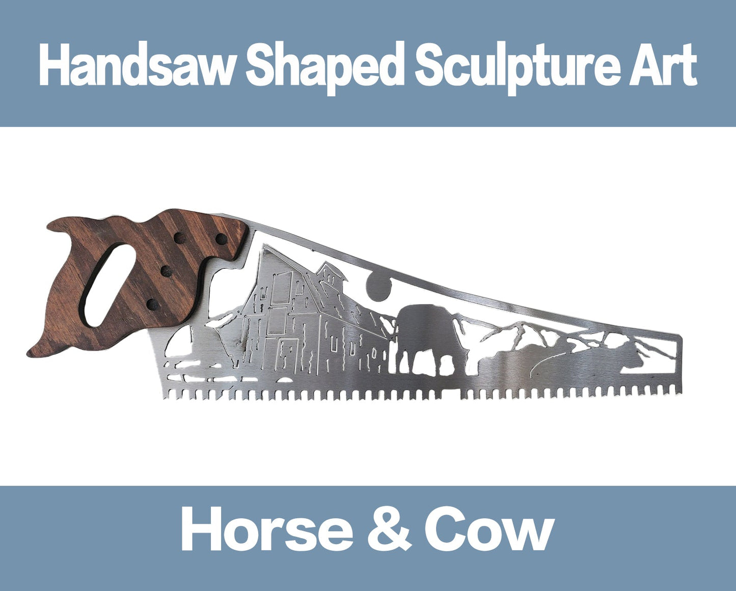 ✨Father‘s Day Hot Sale 49% OFF-- Handsaw Shaped Sculpture Art