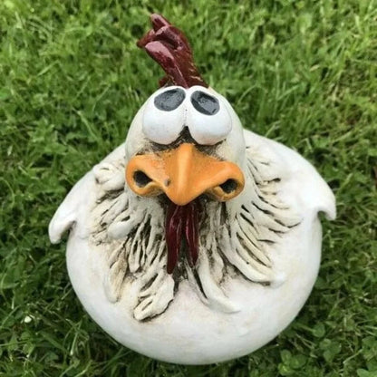 🔥Funny Chicken Garden Fence Decoration🐓