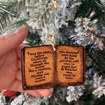 🔥Hot Christmas Sale🔥 Wooden Christmas Decorations Classical Poetry Decoration
