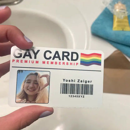 Personalised GAY CARD - Funny Gift