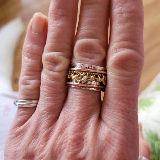 🔥Hot Sale-49% OFF — 🐎Horse Spinner Ring（Buy 2 Free Shipping）