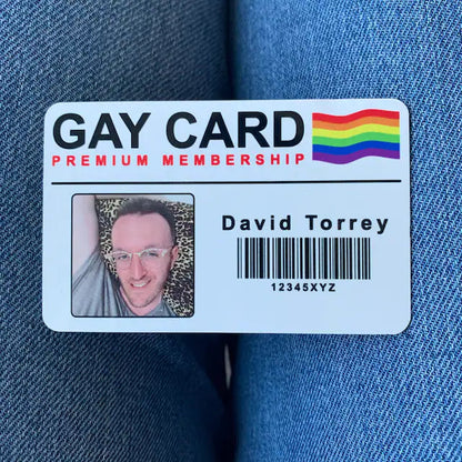 Personalised GAY CARD - Funny Gift
