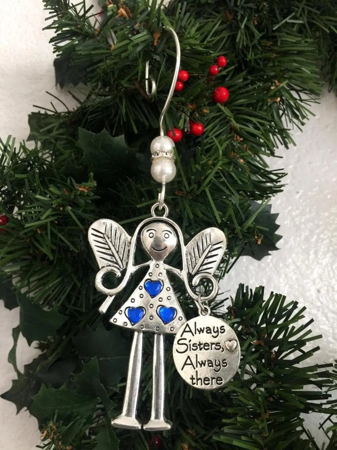 Crazy Beautiful Friends Forever - Angel Ornament