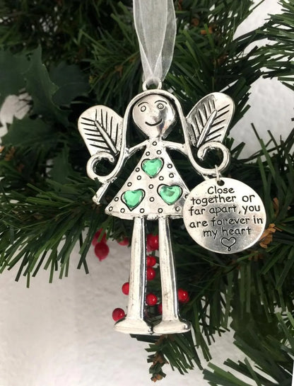 Crazy Beautiful Friends Forever - Angel Ornament