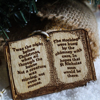 🔥Hot Christmas Sale🔥 Wooden Christmas Decorations Classical Poetry Decoration