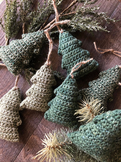 Woolen Christmas Tree Hanging Decoration