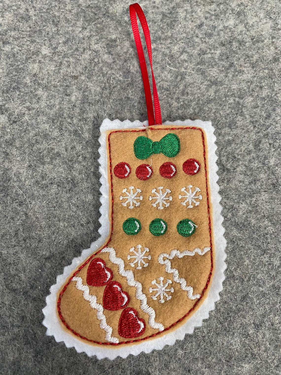 🎄Christmas Cookie🍪 Felt Pendant