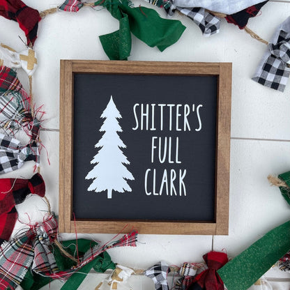 Christmas Wooden Sign Ornament🎄