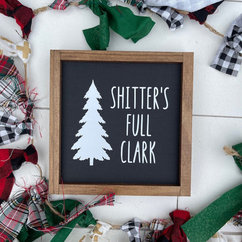 Christmas Wooden Sign Ornament🎄