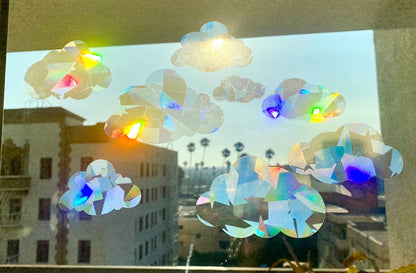☀️🌈Sparkling Suncatcher Sticker Set