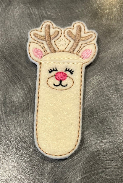 Reindeer Lipstick Pouch