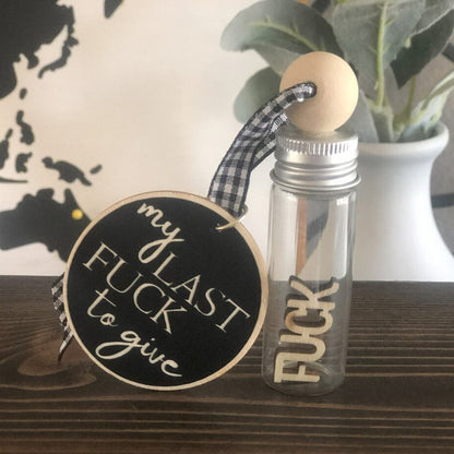 Last Fuck ornament | Coworker Gift | Gag Gift Ornament | Unique gift