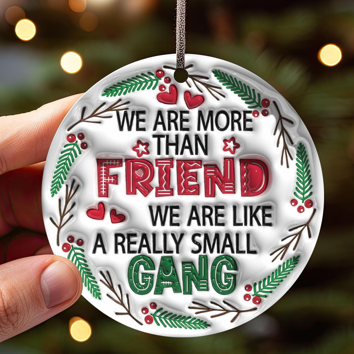Christmas Friendship Decoration Hanging