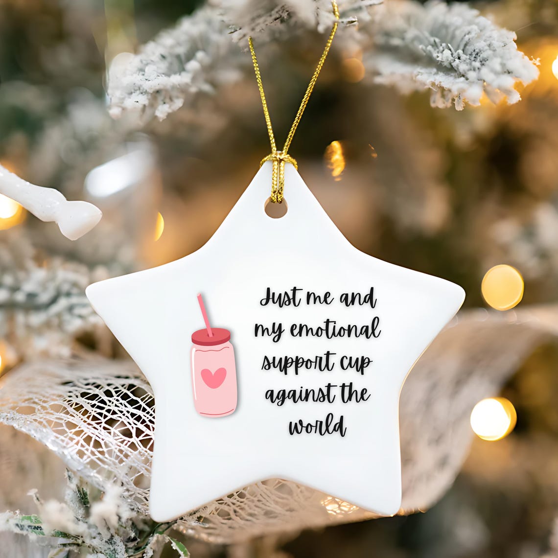 Self-Encouragement Christmas Hanging Decorations