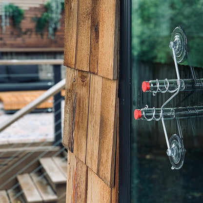 🐦The Geo Feeder | Geometric Window Hummingbird Feeder