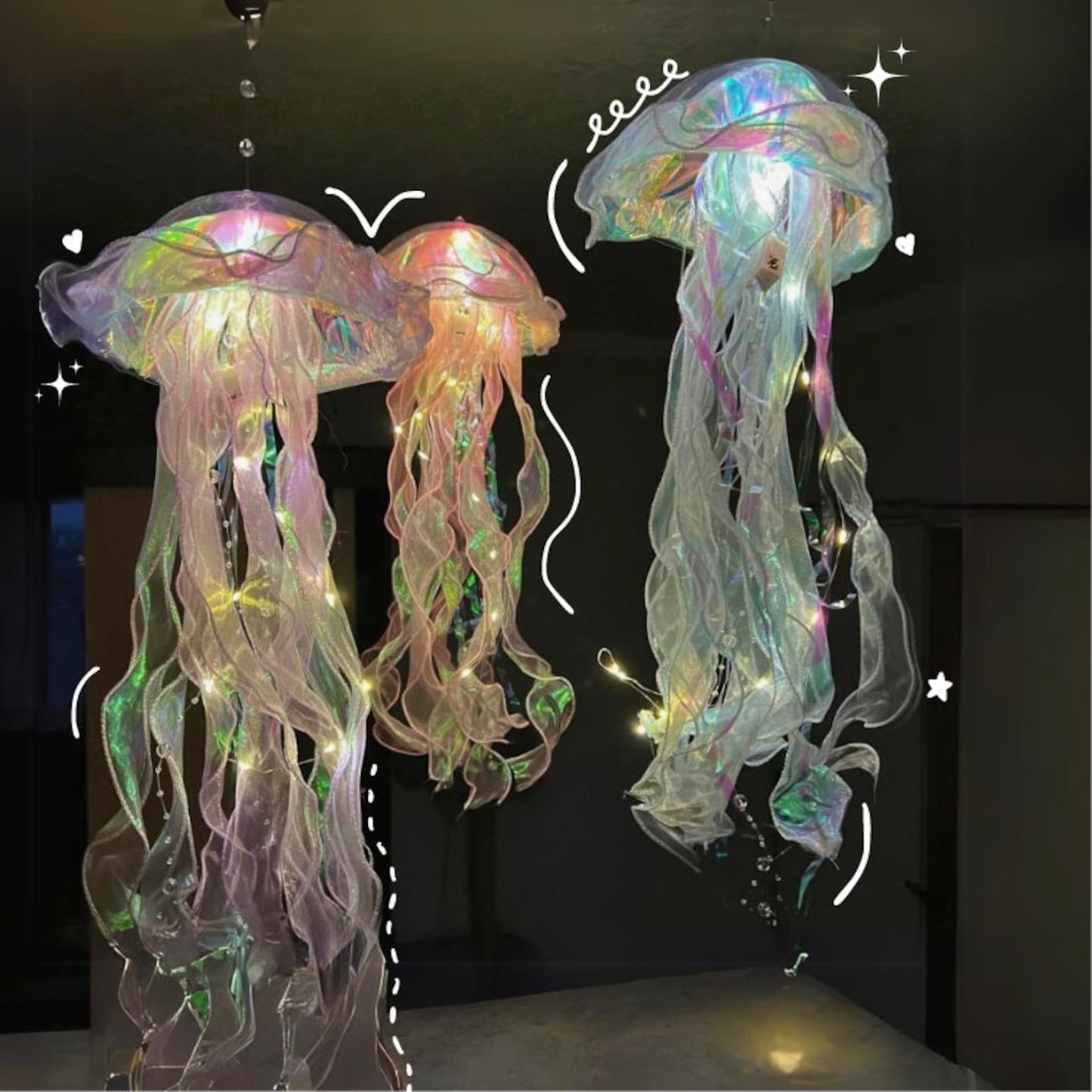 🔥LED Jellyfish Lamp For Party Decor