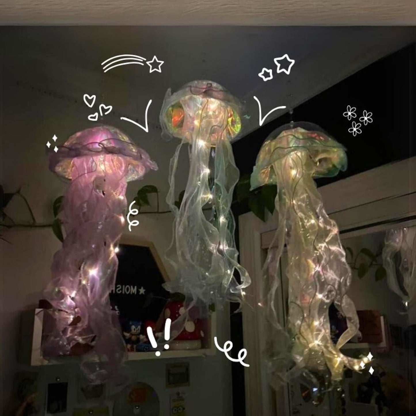 🔥LED Jellyfish Lamp For Party Decor