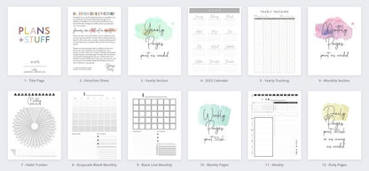 📚ADHD Planner Starter Kit - 3 Month Starter Kit