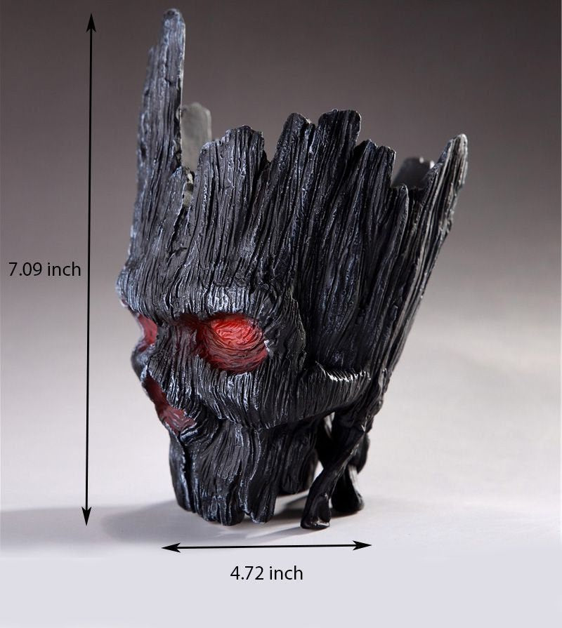 💀Hot Sale 49% Off💀Ghost Tree Man Succulent Planter, Evil Groot Planter, Red Eyes Skull Planter For Decoration