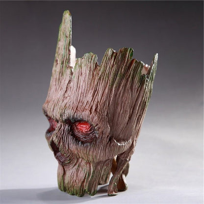 💀Hot Sale 49% Off💀Ghost Tree Man Succulent Planter, Evil Groot Planter, Red Eyes Skull Planter For Decoration