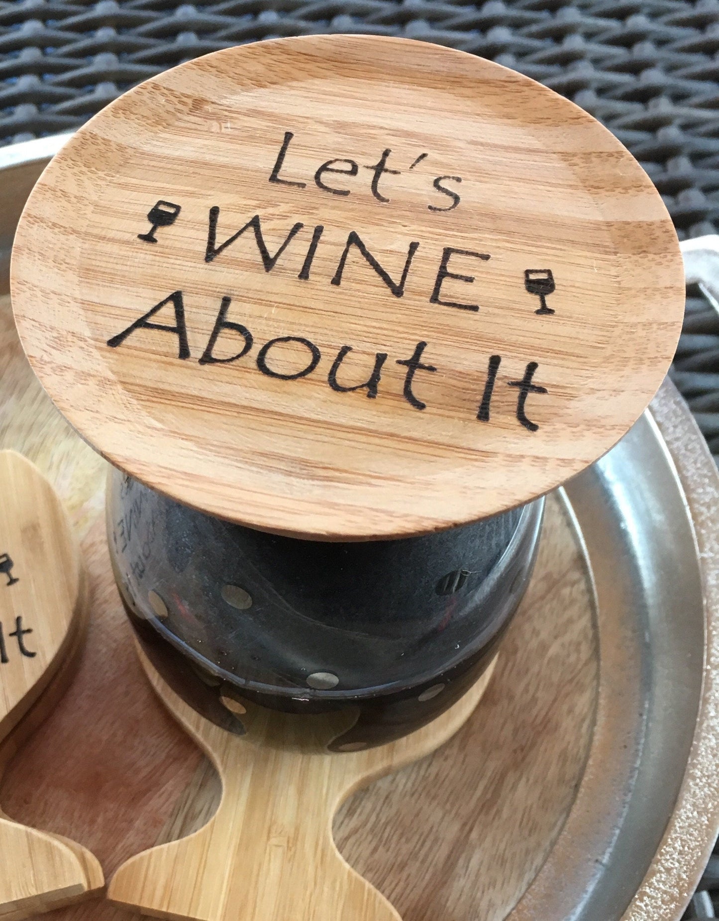 🍷Wine Glass Topper
