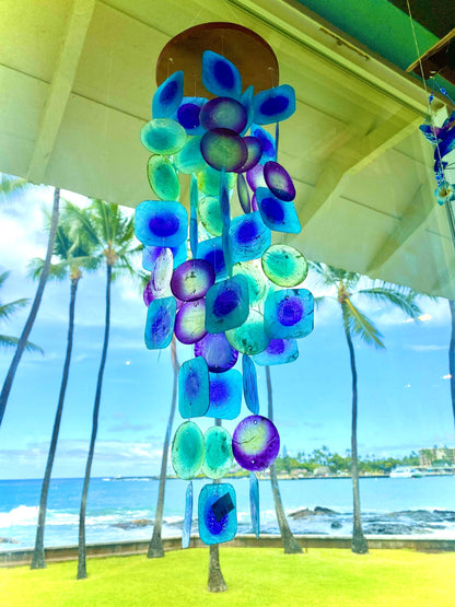 🔥🔥Last Day 49% OFF - 🌈New Capiz Shell Spiral Wind Chime